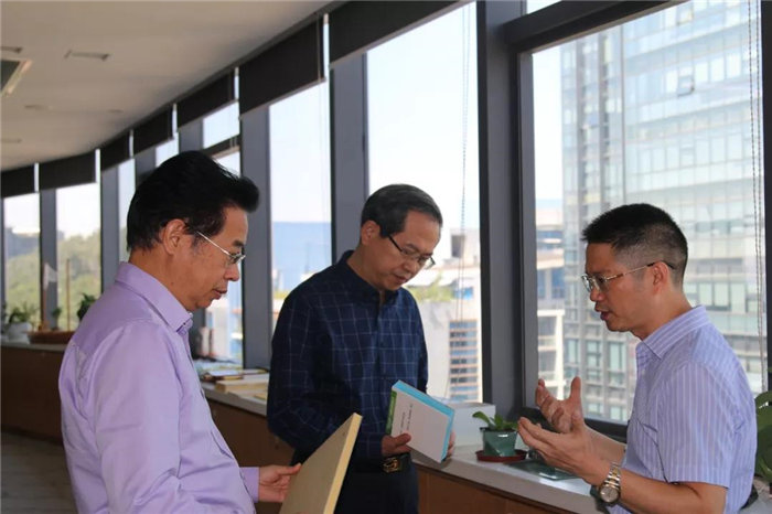 中共贛州市委常委、統戰部長彭業明等領導一行到訪廣東博皓考察指導-1