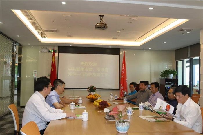 中共贛州市委常委、統戰部長彭業明等領導一行到訪廣東博皓考察指導-3